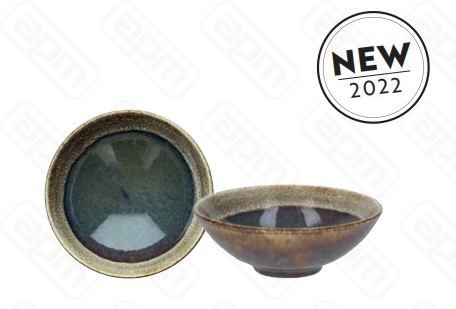 Миска 155h5 см BLOOM BLUE AND BROWN BM004158088