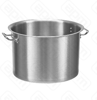 Кастрюля 49л d22х13см без крышки нержсталь HG-SS201108