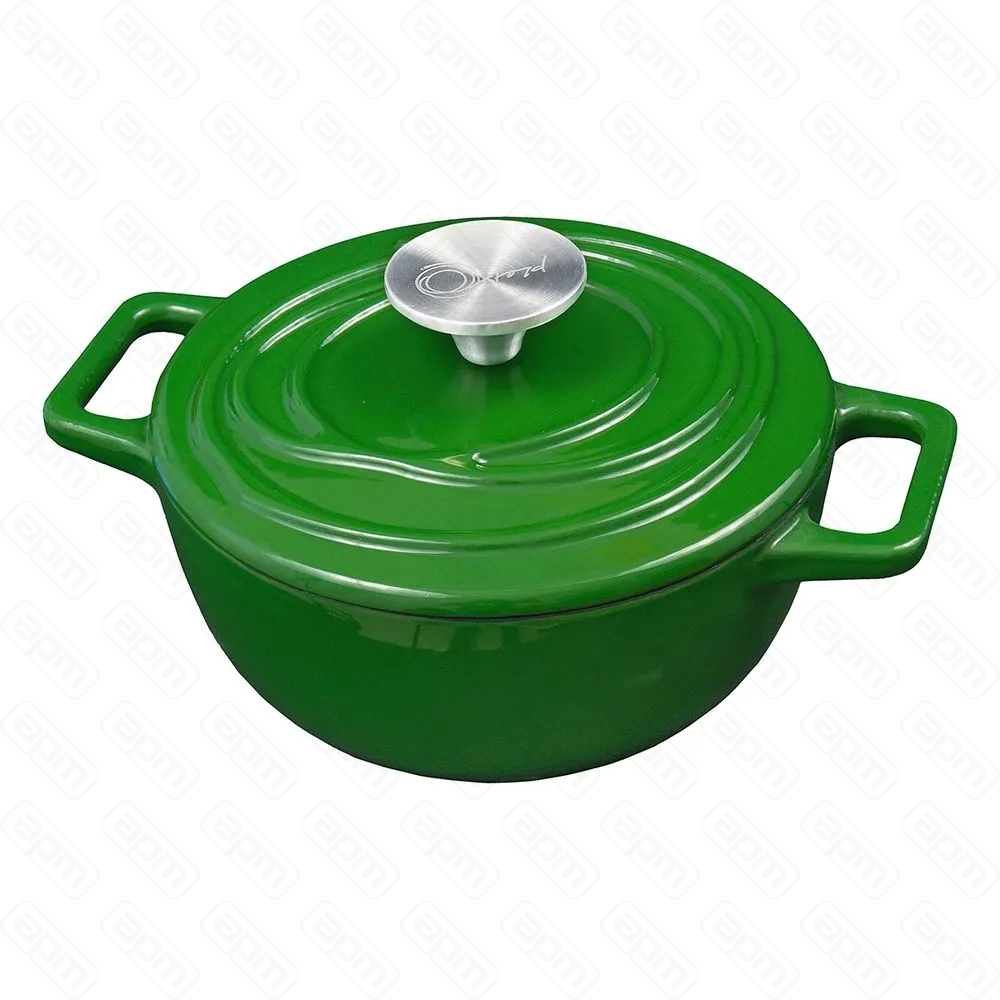 Кастрюля чугунная D18 AROMA CAST GREEN 146737