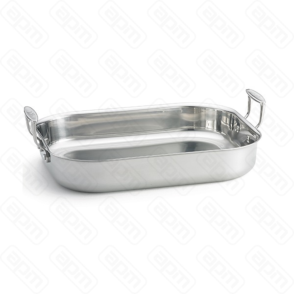 Лоток для жарки TRI-PLY 305х255см h65см 40л прямоугольный с ручками нержсталь CW2030