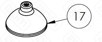 ПРЕСС ВЕРХНИЙ ДЛЯ СОКОВЫЖИМАЛКИ CANCAN 75013