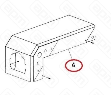 КРЫШКА ДЛЯ МИКСЕРА ПЛАНЕТАРНОГО APACH BAKERY LINE PL203016021AB