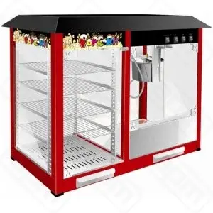 Аппарат для производства поп-корна EKSI серии HW-P8 с витриной