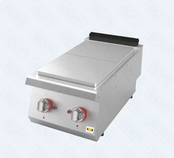 Плита электрическая Vortmax серии SEC 74 2 зоны стальная поверхность