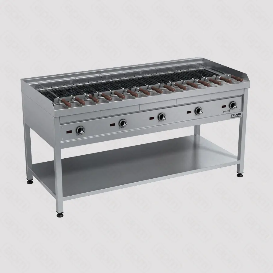 Шашлычница Вулкан-Heidebrenner ETK-BST5 Синабунг 6412251 электрическая