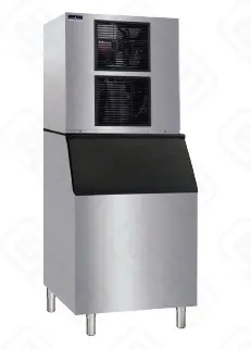 Льдогенератор EKSI серии Flake модель LLF-320 бункер D-550 лед хлопья без хладагента