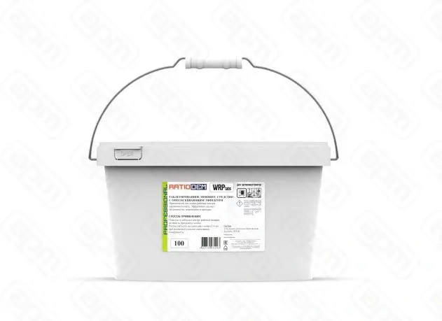 Ополаскивающие таблетки для пароконвектоматов RATIODEM Acidem WRP tabs 100