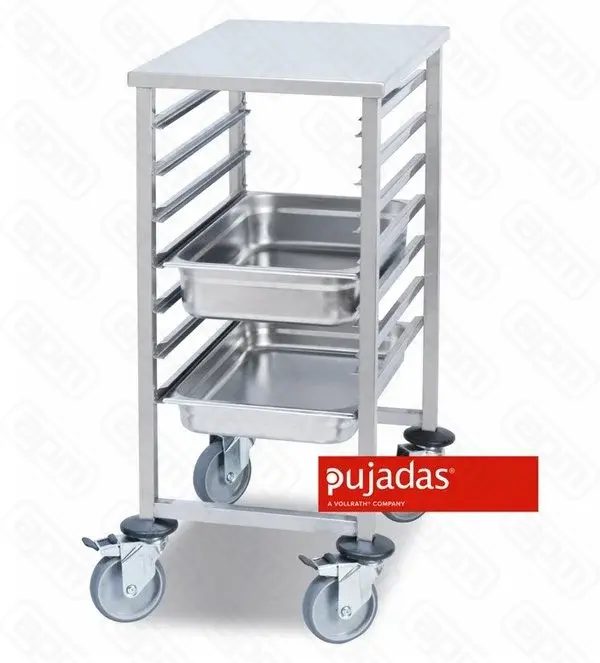 MPujadas SA Тележка 80540 низкая для GN 11 455х635х900 мм