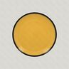Тарелка круглая RAK Porcelain LEA Yellow 29 см желтый цвет