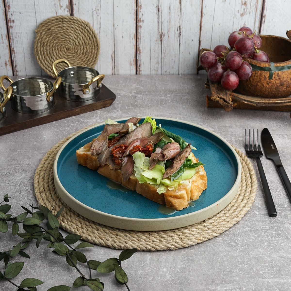 Тарелка с бортом Blue Taiga  d26 см h18 см PL Proff Cuisine