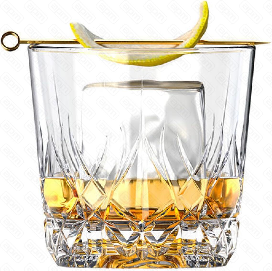 Стакан Олд фэшн Matter Flow 350мл стекло Ocean