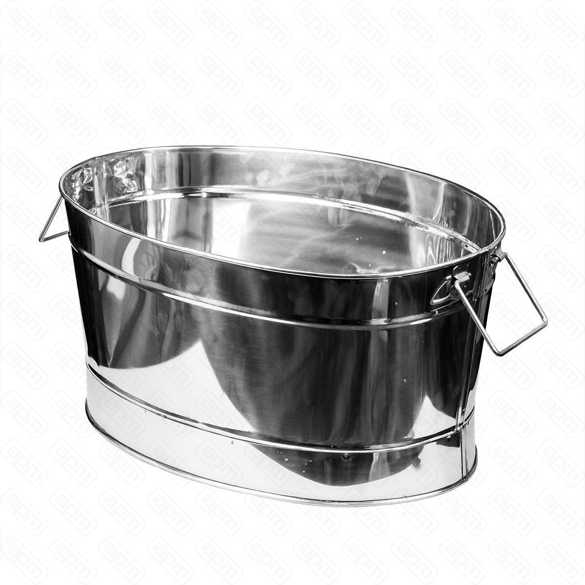 Ведерко с ручкамиовальноедля охлаждения бутылок 523624 см PL- Barbossa