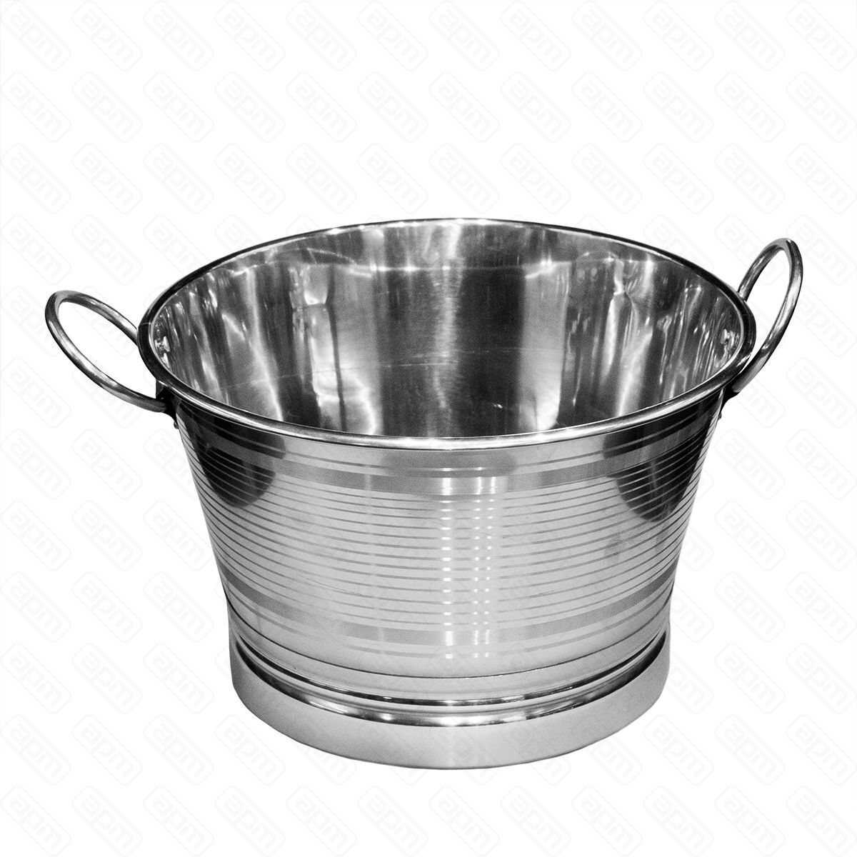 Ведерко с ручкамиовальноедля охлаждения бутылок 32520 см PL- Barbossa