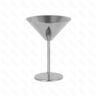 Бокал коктейльный Мартини металлическая250 мл  PL- Barbossa