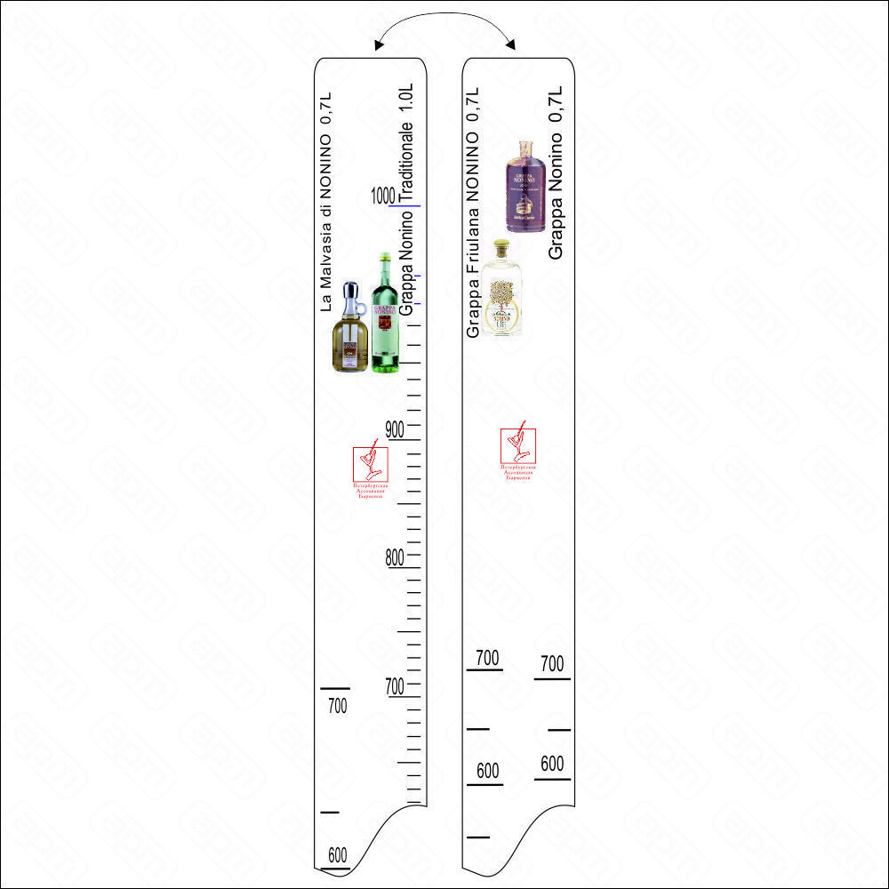 Барная линейка Граппа Nonino 700 мл1 л PL Proff Cuisine
