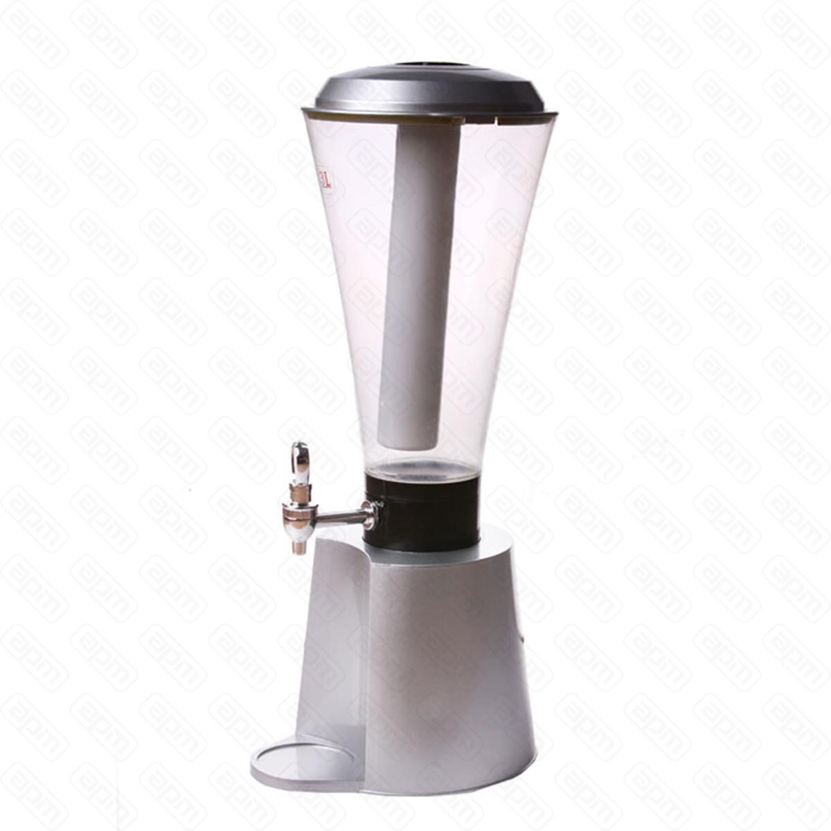 Пивная башня 3 л с мкостью для льда h57смd20см  акрил PL - BarWare