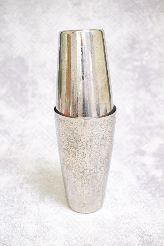 Бостонский шейкер 750 мл Графити-1 нержавеющая сталь PL- Barbossa