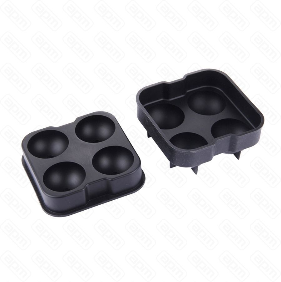 Форма для льда Ice Ball 4 шарикасиликон  PL Barbossa