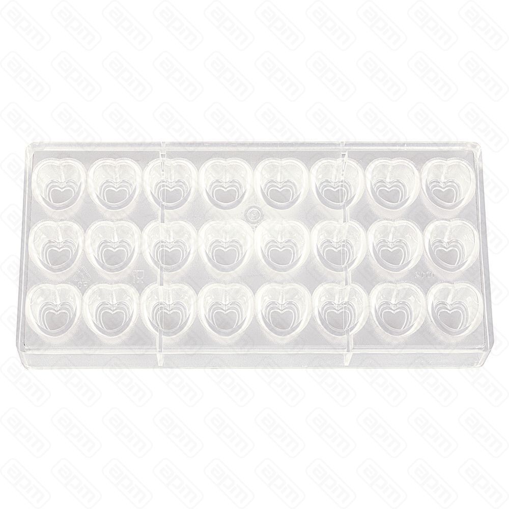 Форма для шоколада Сердце 24 ячейки 272617 мм PL Proff Cuisine