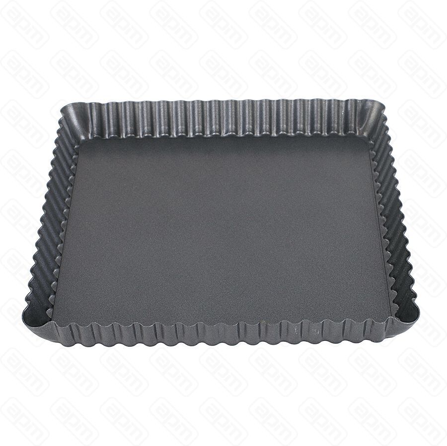 Форма квадратная рифленый край съемное дно 2121 см h 24 см PL Proff Cuisine