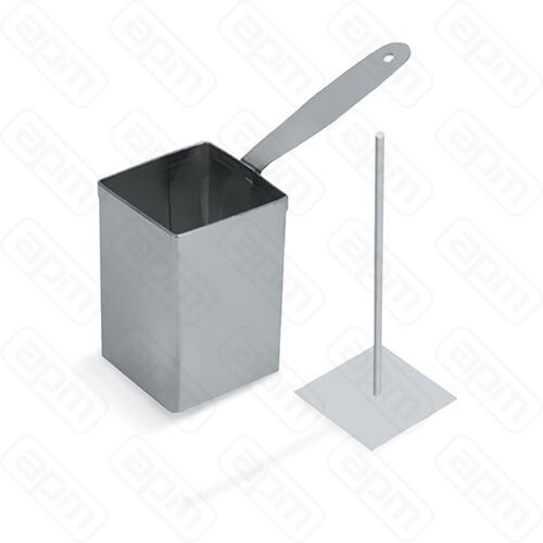 Форма для выкладки с ручкой квадрат 44 см h 8 см PL Proff Cuisine