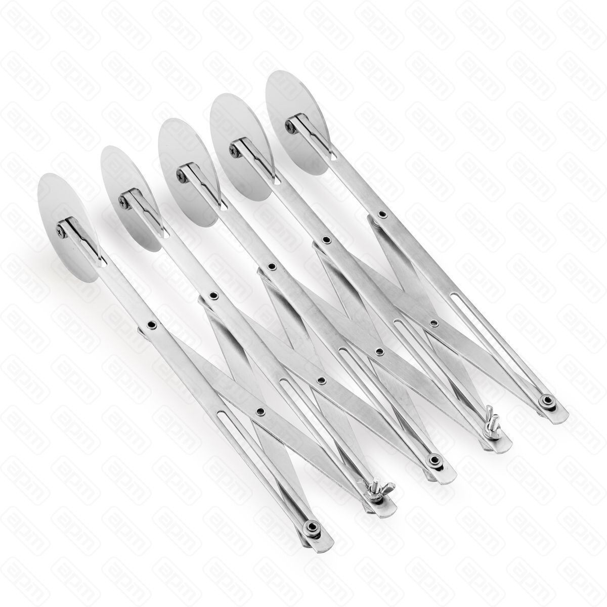 Нож роликовый для теста раздвижной5 лезвий нержавейка PL