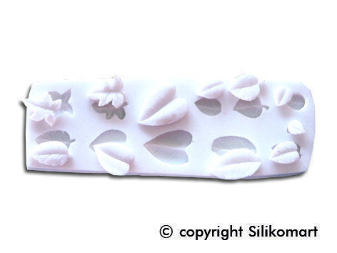 Форма для работы с карамелью Silikomart Шугарфлекс Листики