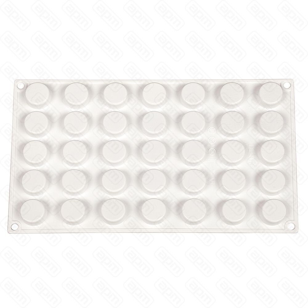 Форма силиконовая Микро цилиндр 35 ячеек 252512 мм PL Proff Cuisine