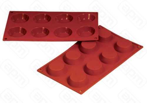 Форма силиконовая PL Proff Cuisine Тарталетка 8 ячеек d 60 мм h 17 мм 30175 см
