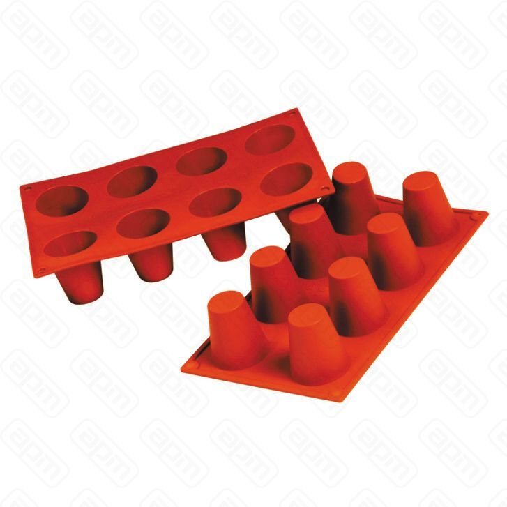 Форма силиконовая PL Proff Cuisine Ром-баба 15 ячеек d 35 мм h 40 мм 30175 см