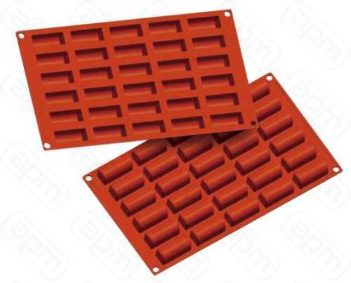 Форма силиконовая PL Proff Cuisine Мини полено 30 ячеек 4520 мм h 20 мм 30175 см