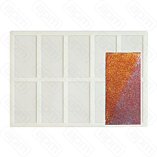 Силиконовая форма Прямоугольник 10 ячеек 6535 мм PL Proff Cuisine