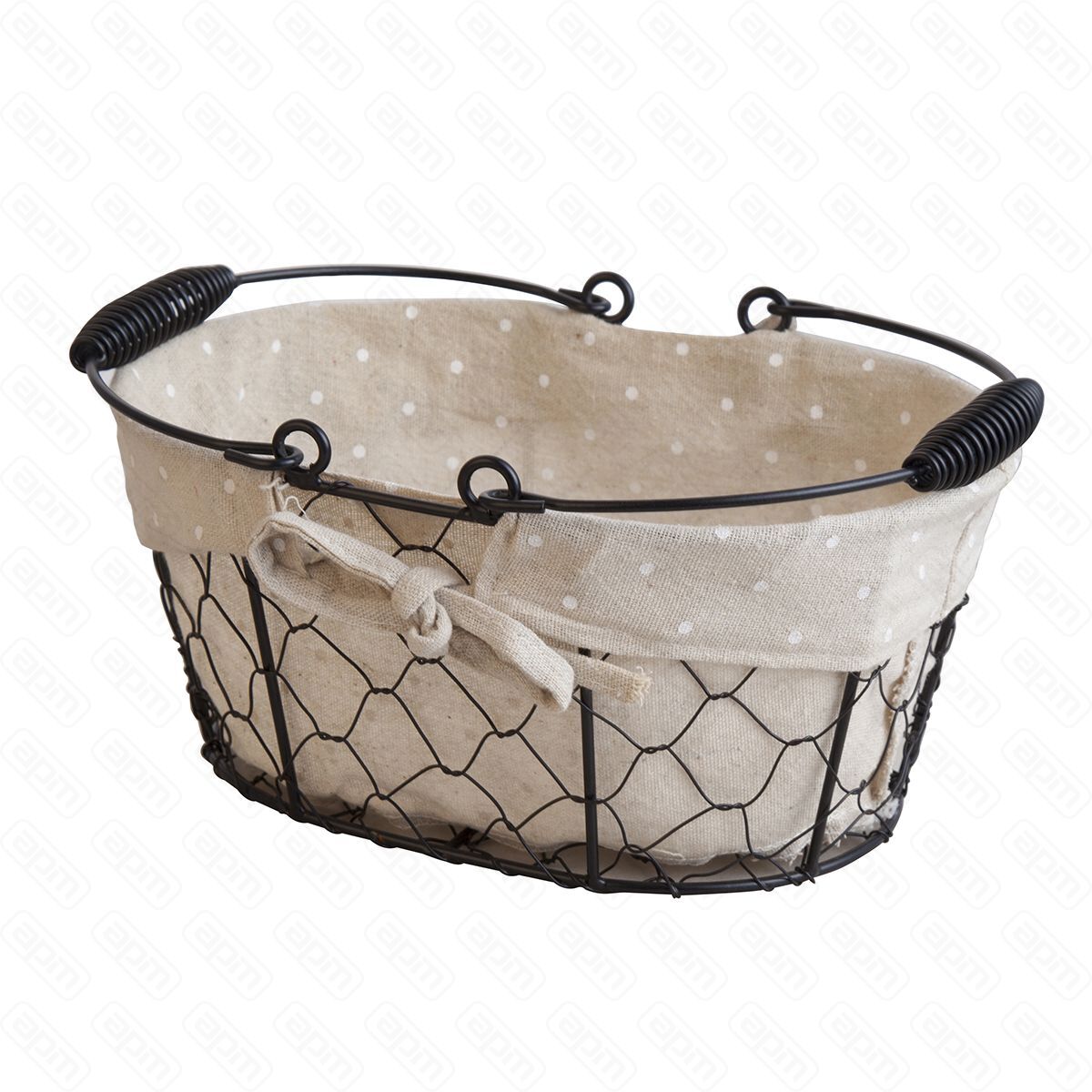 Подставка для хлеба металлическая с хлопковой вставкой 251712h см PL Proff Cuisine