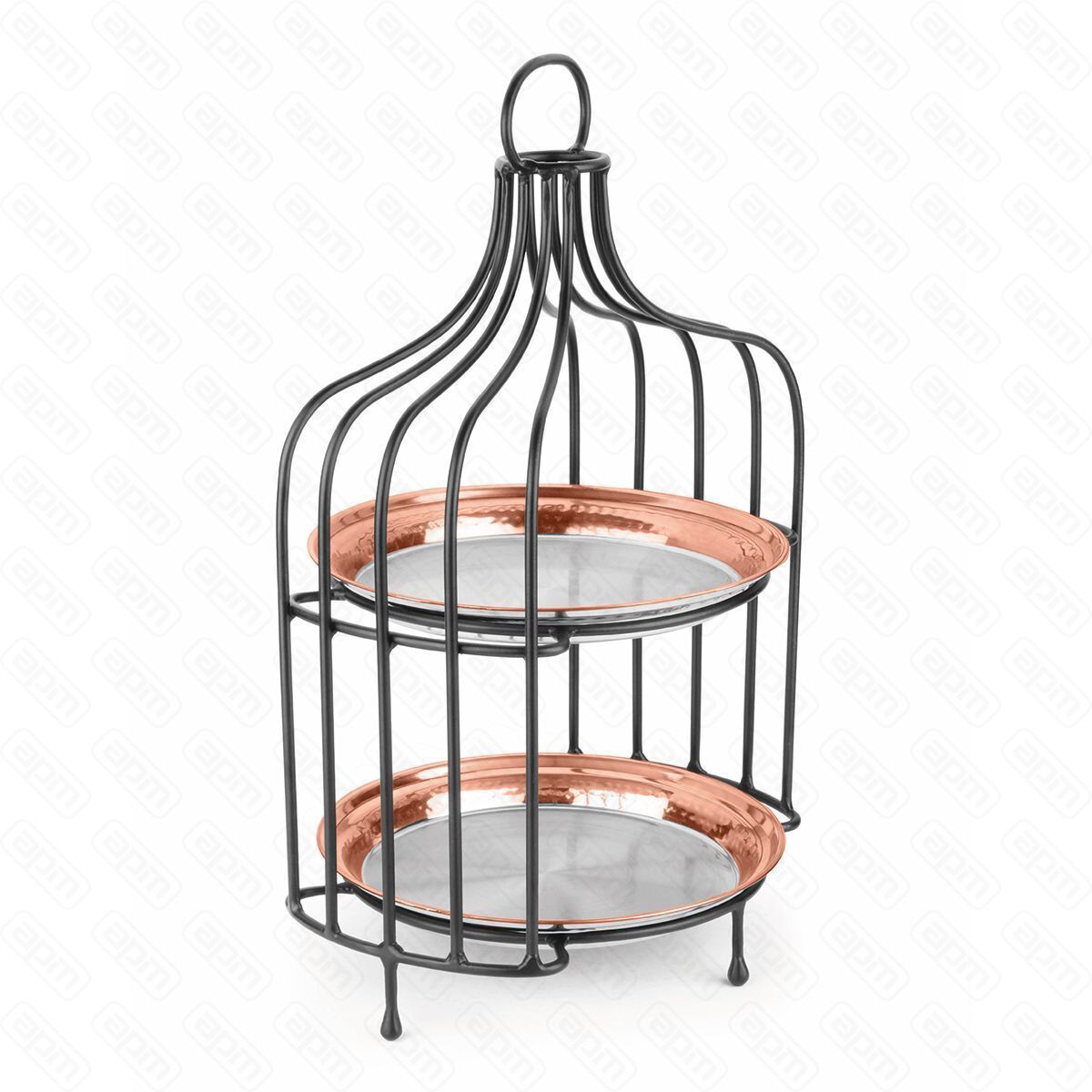 Этажерка 2 яруса d220 см нержавейка PL Proff Cuisine