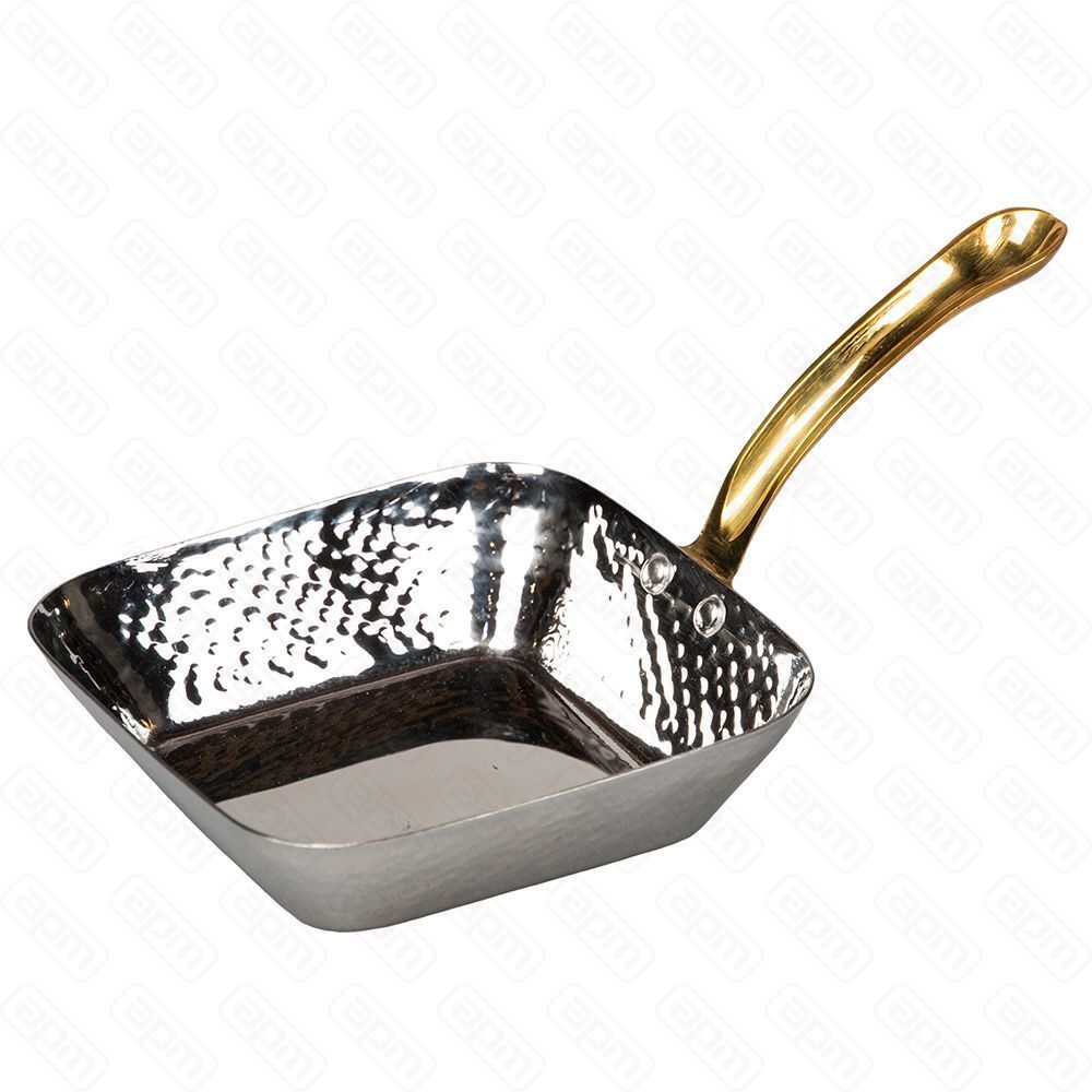 Сковородка порционная с ручкой 174 см нержавейка PL Proff Cuisine