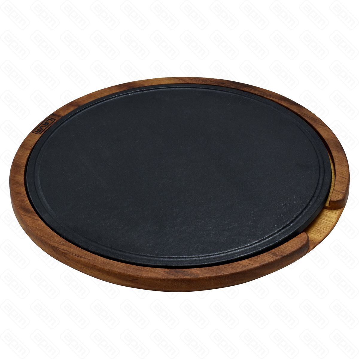 Блюдо d29смчугун на дподставке LAVA