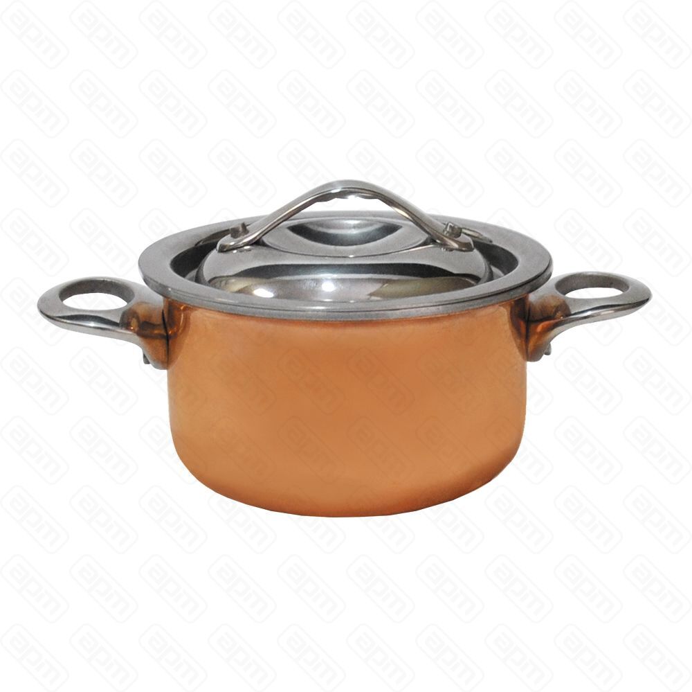 Мини-кастрюля 1156 см 400 мл нержавейка 1810 с медным напылением PL - Gourmet Line