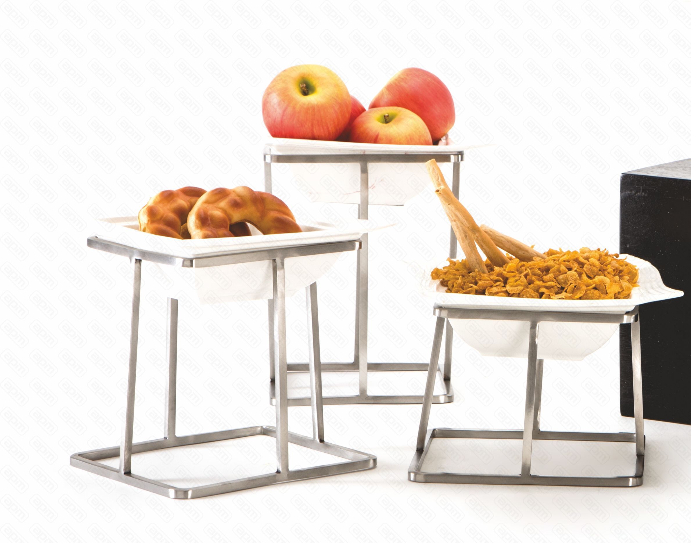 Стойка металлическая для выкладки  керамический салатник2020255 см  PL--Hotelware