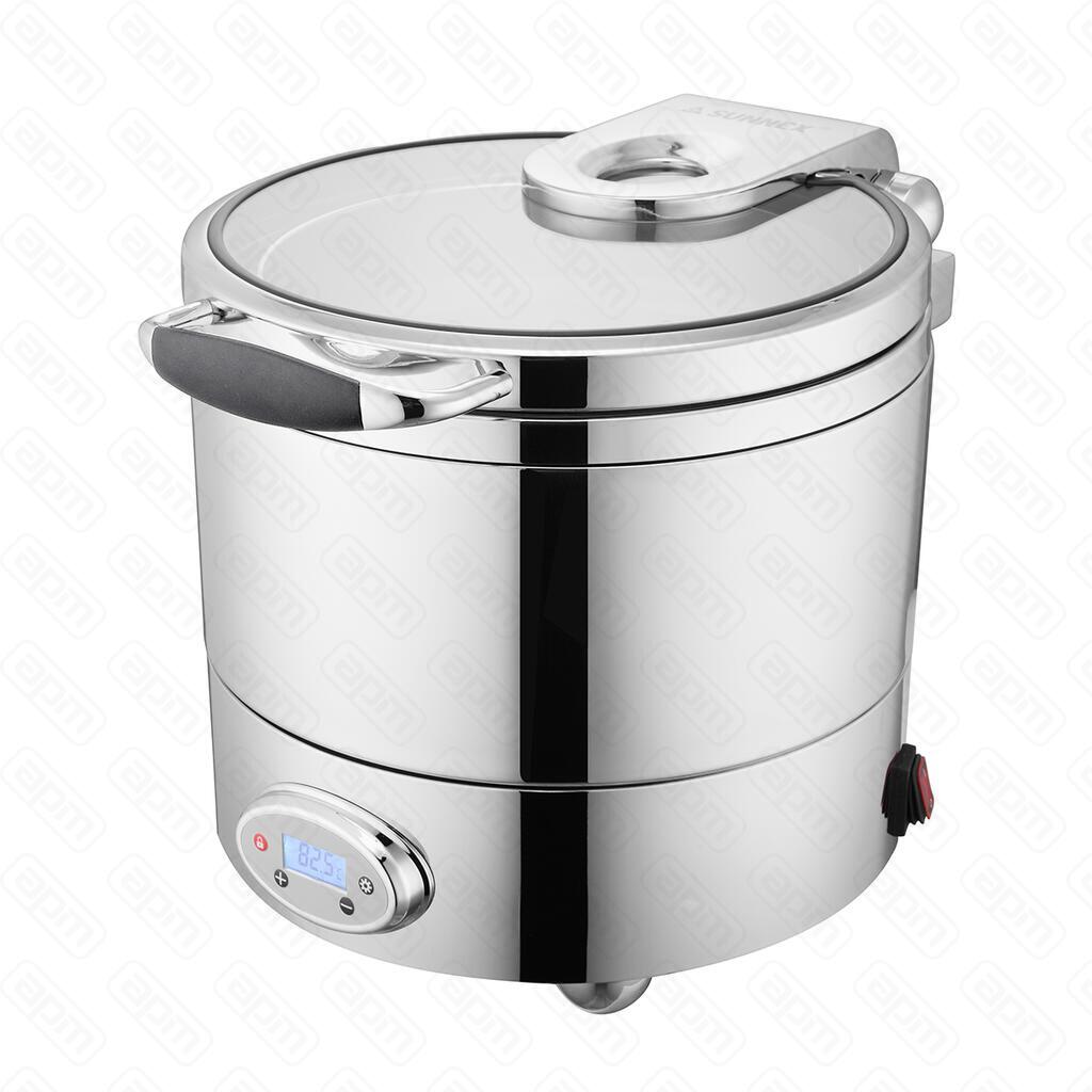 Мармит Burano электрическийсуповой 220v5060hz900w с термо-дисплеем 10 л PL Proff Cuisine