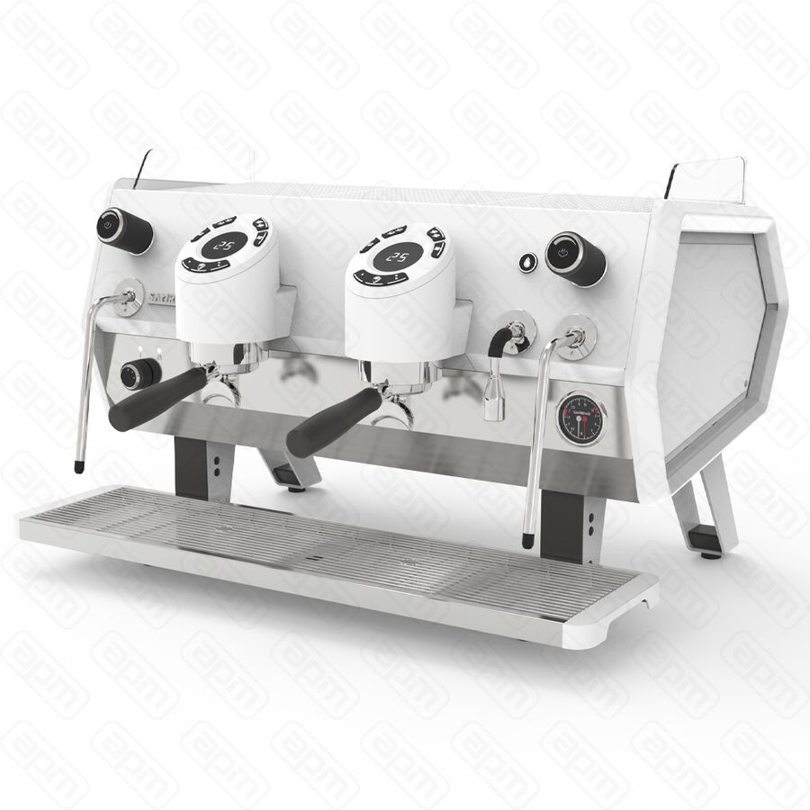 Кофемашина Sanremo D8 2 высокие гр Cold TouchЭкономайзер Total White белая