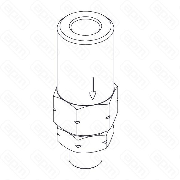 Клапан обратный F18 - M18 Sanremo арт10652008
