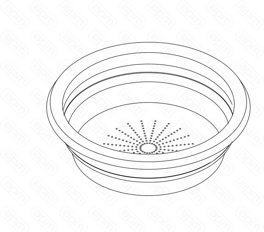 Держатель фильтра портафильтр на 2 чашки 12Г H215 AISI 304 арт 10052074А  нержсталь