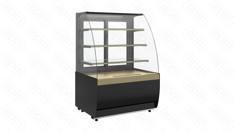 Витрина нейтральная K70 N 13-1 LIGHT версия 20 9005-0109