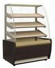 Витрина хлебная Полюс K70 N 13-1 LIGHT Bread Паттерн со стеклом 0107 Ольха