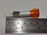 Оранжевая контрольная лампа 10мм наружная ORANGE INDICATOR LAMP 10MM MALE
