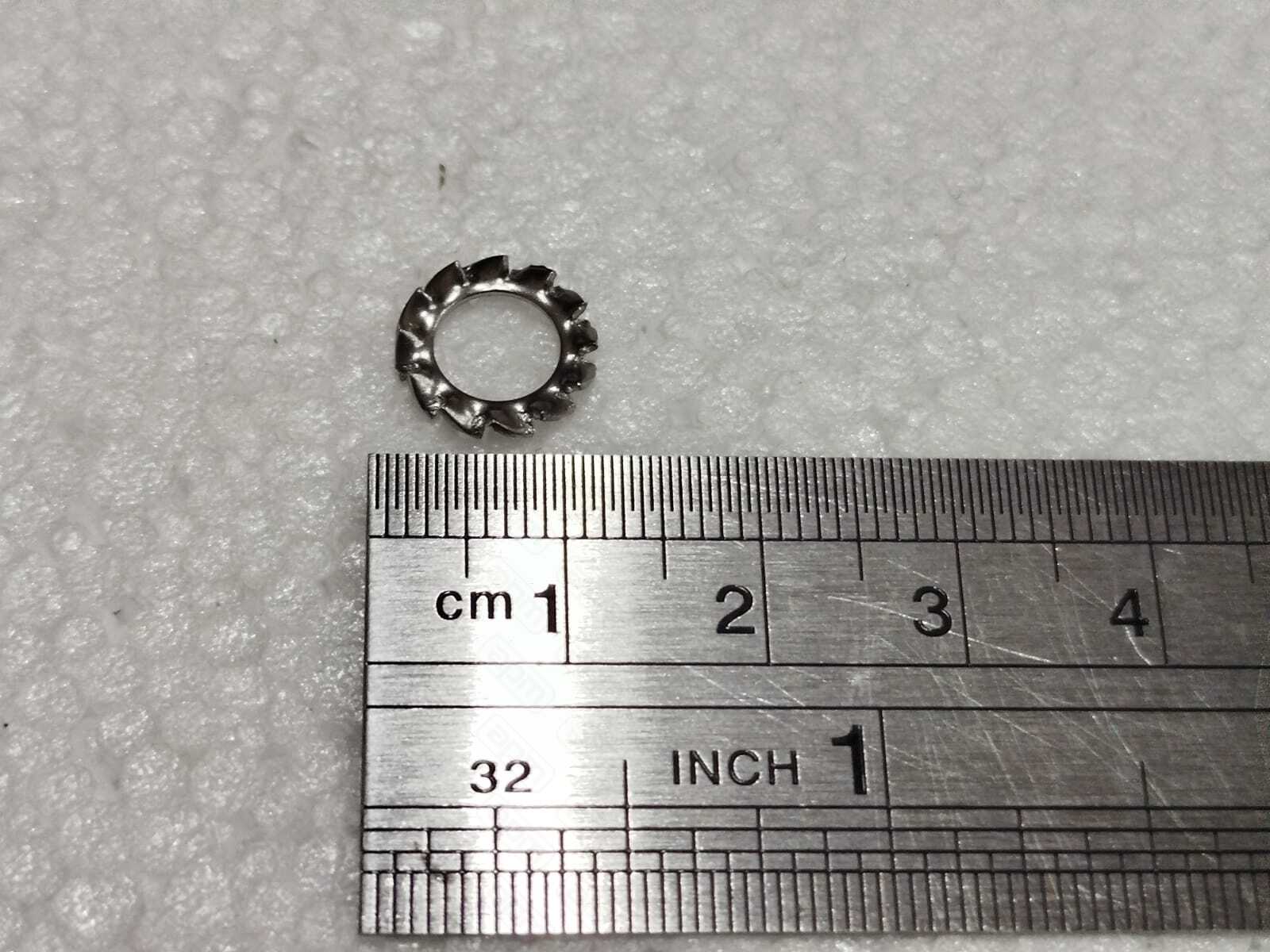 Шайба держателя чашек SSTEEL TOOTHED WASHER M6 DIN6798A