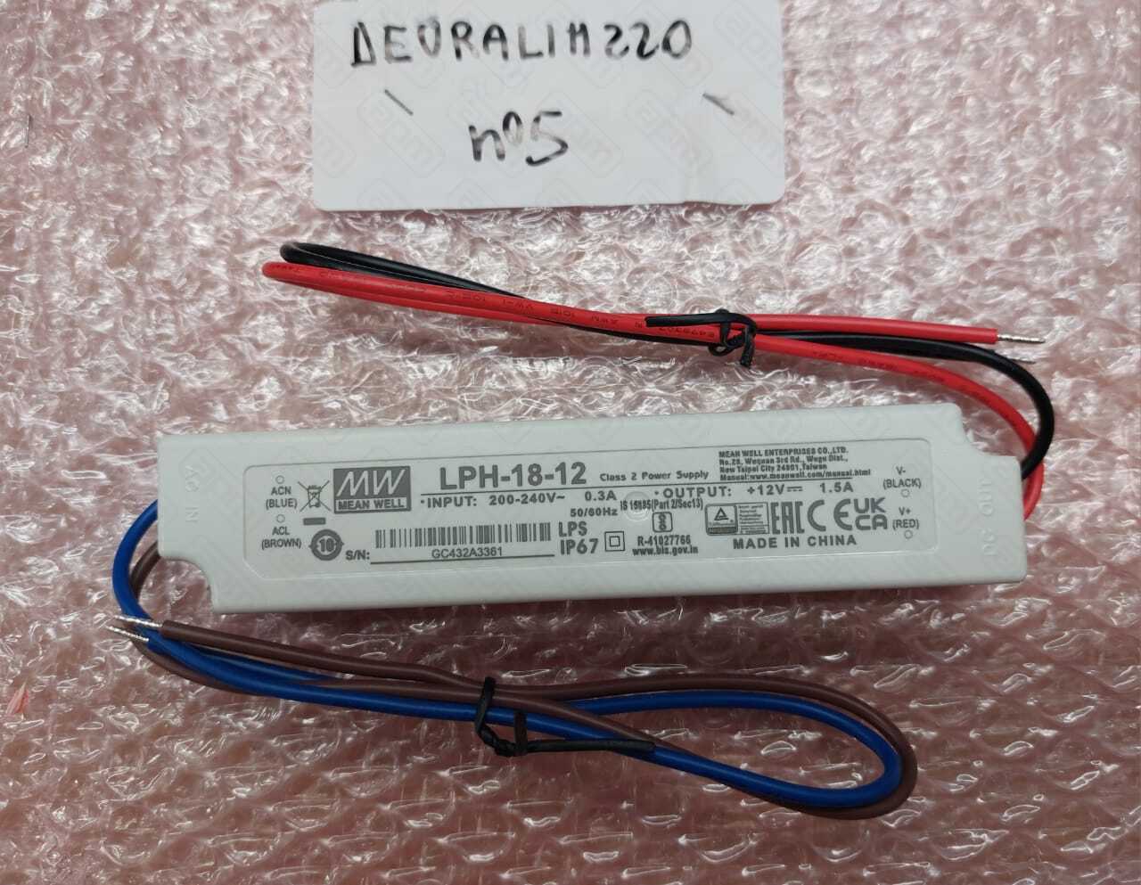 Трансформатор 220VAC-12V COFFF LUNA 1 gr 2gr TRANSFORMER 220VAC-12V
