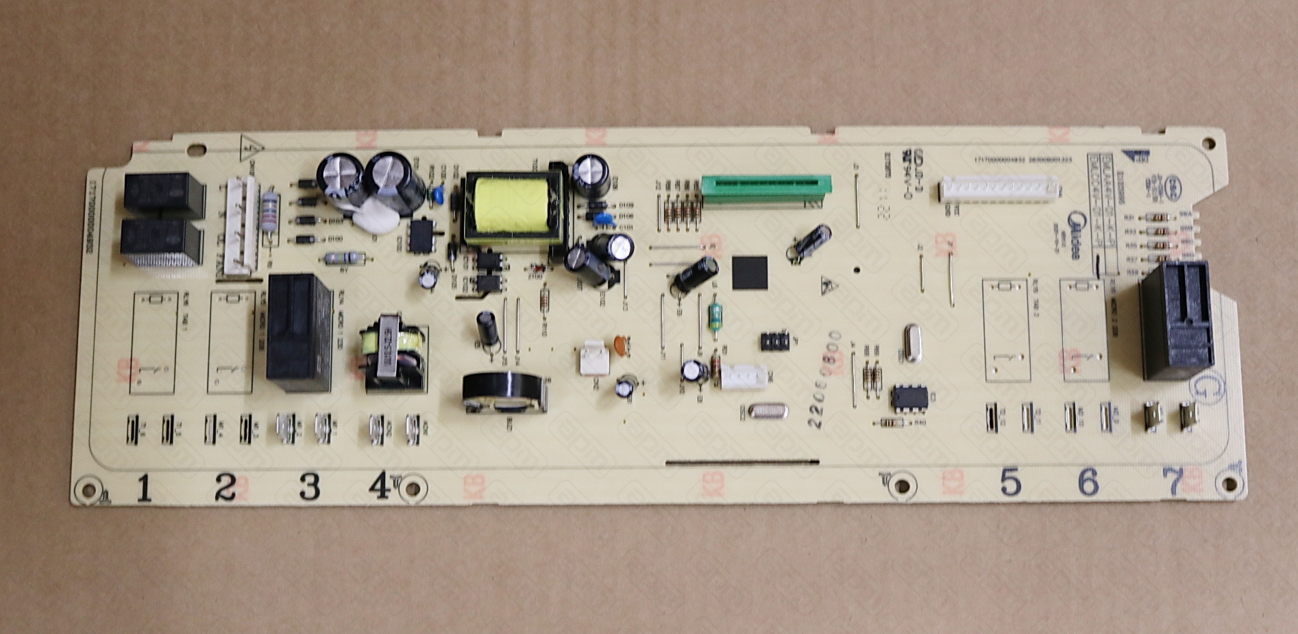 Плата блок питания в сборе для микроволновой печи VX EMA17G4V MI ASSEMBLY