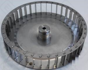 Крыльчатка вентилятора металл 200х40 мм f8 FAN 200X40 MM F8 WITH 38 BLADES WITH DOUBLE MILLING HUB - K17833