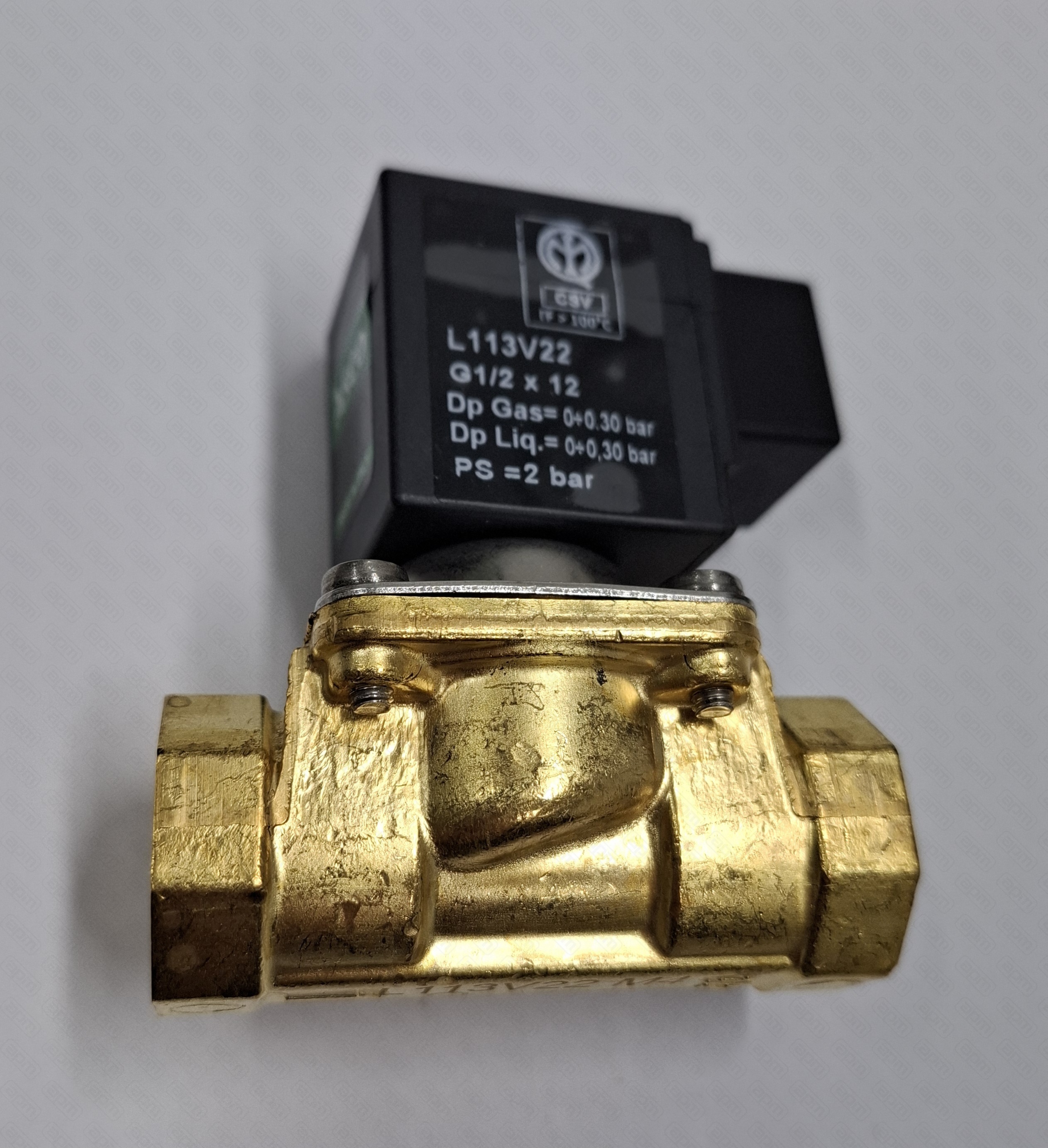 Клапан электромагнитный SOLENOID VALVE TYPE L113V22-ZA30A - 12 quotquot G - 230V A 50HZ quot
